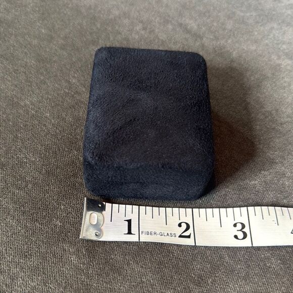 Tiffany & Co. Suede Earring Gift Box and Blue Gift Box Holder - Picture 6 of 11